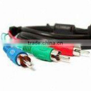 3 RCA male to 3RCA male cable