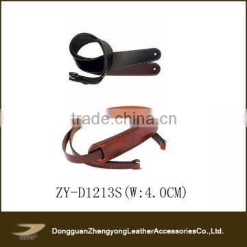 Custom wholesale colorful nylon guitar strap,ODM/OEM is available,leather strap ends