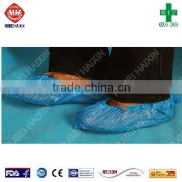 Disposable plastic shoe cover, cpe shoe cover