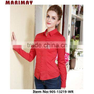 2015 New Design for Formal Blouses Pictures Formal Shirt for Girls photo-6