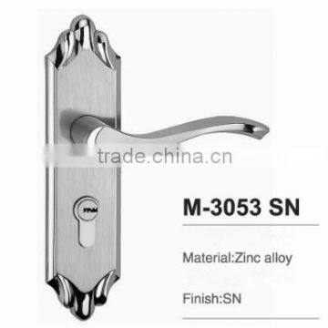 External Pull Handle Main Door Lock Entry Set American Profile Cylinder Lock photo-4