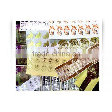 Custom high quality product sticker label, label sticker printing