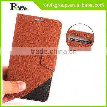 Crazy Horse Pattern Leather Double Phone Case Card Holder for Samsung Galaxy NOTE 3 photo-3