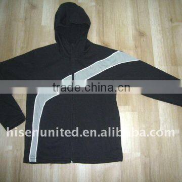 Mens 100% Polyester Micro Fleece Jacket