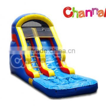 High quality digital printing inflatable dry slide for party