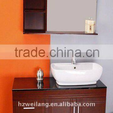 Modern single ceramic sink Bathroom Vanity