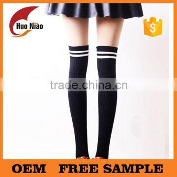 tube sock free,100% cotton knee high socks,knee high sock