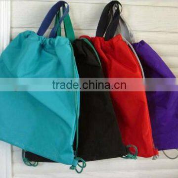 Waterproof multifunction yoga drawstring backpack sport bag /swimming bag/beach bag