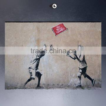 Kids room wall sticker banksy art