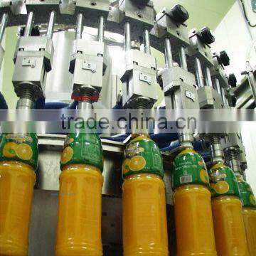 Pet bottled water rinser filler capper unit