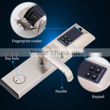 Cheap Price Good Quality Fingerprint Scanner Door Lock Smart Card Reader Door Lock Access Control System photo-4