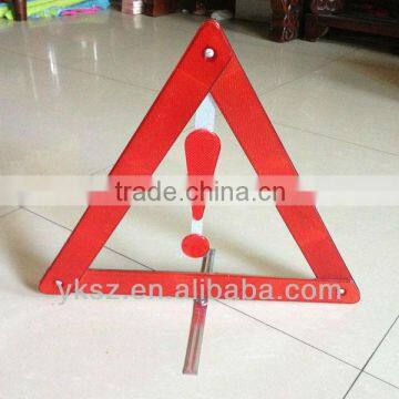 2013 EN ISO20471 triangle led flashing warning light with E mark