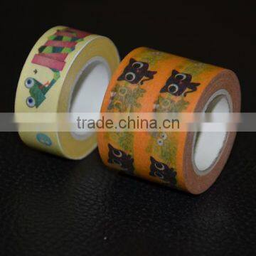 Patterns Printing Single Side Adhesive Japanese Washi Paper Tape photo-5