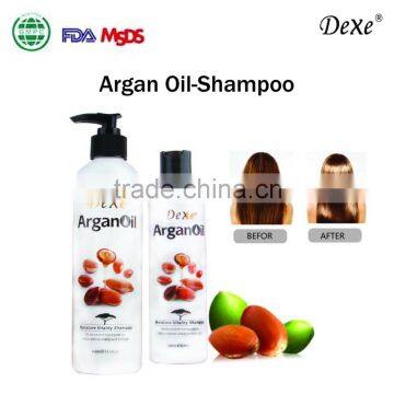 best quality Argan oil shampoo hair care of wholesale for good hair treatment