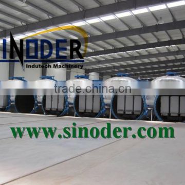 Supply Autoclaved Aerated aac light weight block plant with capacity 30000-350000m3/year -- Sinoder Brand