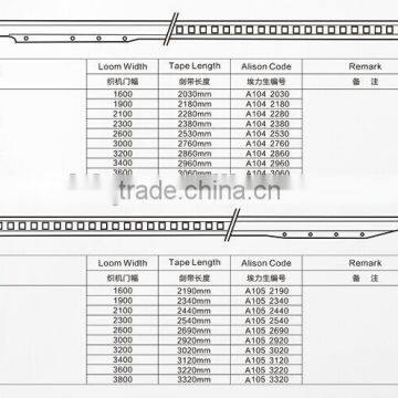P1001rapier tape for VamaTex loom machine