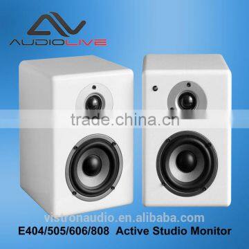 HIFI Studio-quality Multimedia Monitor Bookshelf Speaker Powered Bi-amplified Active Desktop Reference Monitor Speakers photo-4