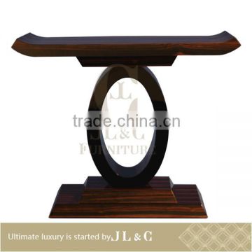 Latest design neo-classic solid wood luxury console table-JT03-09console table- JL&C Furniture