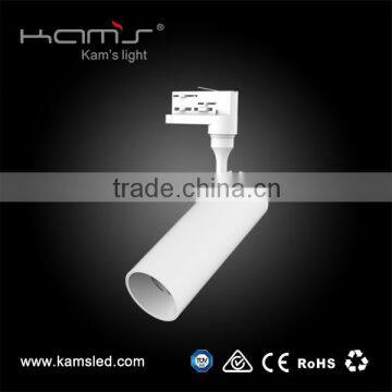 wide beam angle 45 Degree 15w led tracklight 230V China factory