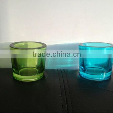 thick-wall glass candle cups