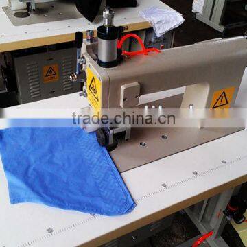 Ultrasonic sealing machine for surgical shoe