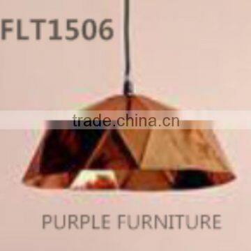 Stainless steel copper plated pandant/ceiling lamp