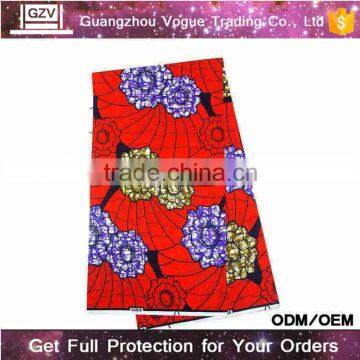 alibaba hot sale vogue brand high quality 100% cotton african fabrics daviva