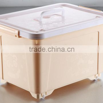 Two tiers Plastic Storage Container Box