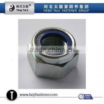 Nylon lock nut unc ,unf Nylon Insert Nuts with DIN985,DIN982 Zinc Plated m6,m8,m10,m12,m14,m16,m18,m20