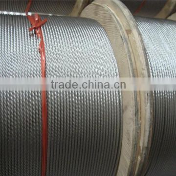 Cold Drawn 7 gauge pvc coated stainless steel wire rope