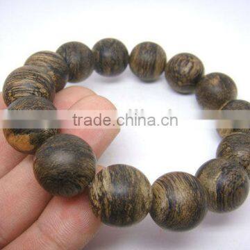16mm nice cutting smooth siking eaglewood bracelet jewelry