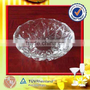 machine molded cheap round decorative glass lamp shade