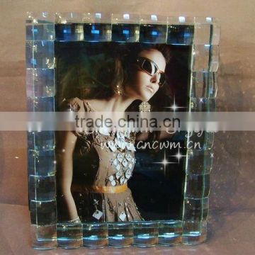 Modern crystal photo frame for home decoration