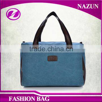 China Supplier Simple Men Daily Use Travel Bag Washed Canvas Male Handbags photo-5