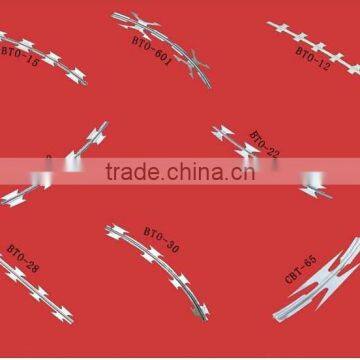 High Quality Razor Blade Barbed Wire/Razor Barbed Wire