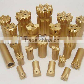 Tapered or Thread rock drilling tools