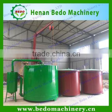 High carbonization rate wood coconut shell charcoal production kiln for sale