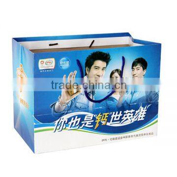 Paper shopping bags maker custom printing with company logo