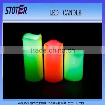 LED CANDLE WAX WITH COLOR CAPABILITY