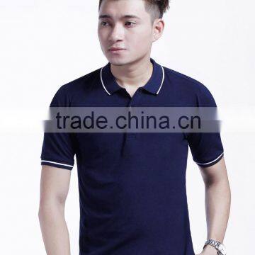 Mens body style Polo Tshirt / 95% cotton 5% spandex mens plain slim fit Polo Tshirt [Chuan]