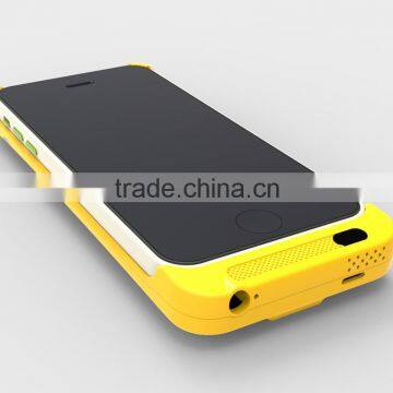 New 2500mah External backup battery case For Iphone5 Charger battery case