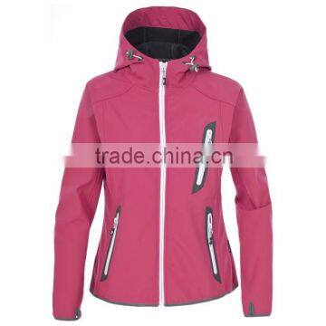 ladies new style Stretchy sports Softshell Jacket