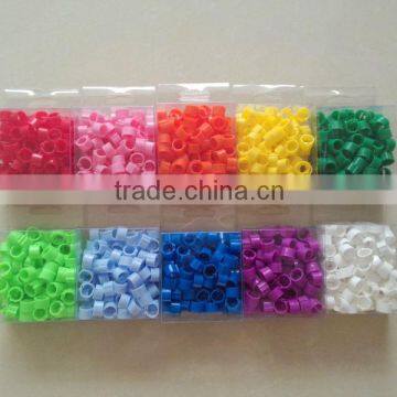 2016 colorful plastic birds leg rings for poultry labeling mark