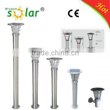 Stainless steel with modern design solar garden lighting led solar lamp outdoor