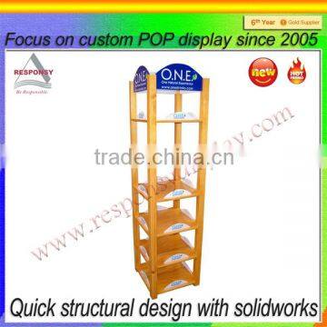 shop furniture permanent floor beverage display
