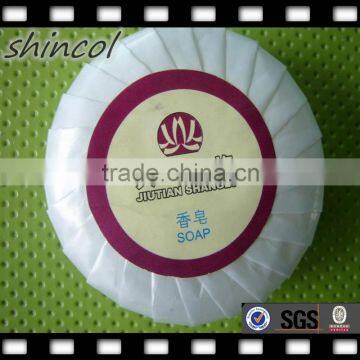 well sale white paper pleat wrapping hotel soap