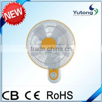 16" electric fan quiet wall fan