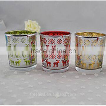 Colorful Shaped Glass Candle Jars and Decorative Candle Holder photo-4