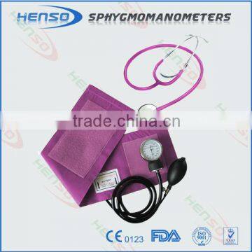 Sphygmomanometer and stehoscope