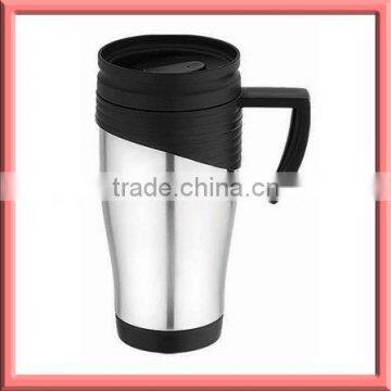 Double wall coloured promotional travel mug